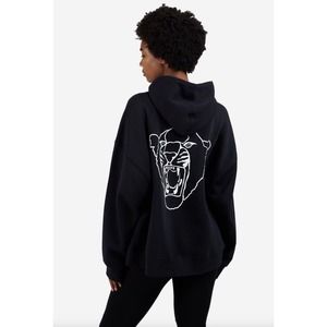 Nike Mens Jordan Jumpman Logo Pullover Hoodie Black FB5157-010 Size M 🔥RARE🔥